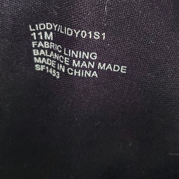 STEVE MADDEN Liddy Block Heel Bootie In Black Size 11 - Picture 9 of 10